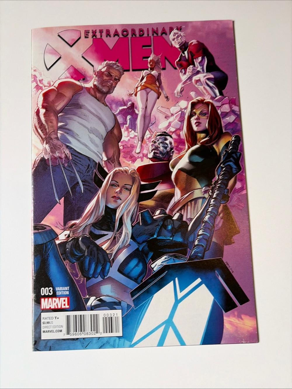 Marvel Extraordinary X-Men #3 Clay Mann  Variant Jean Grey 2016 Comic Book